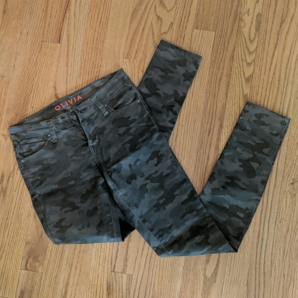 Delia's "Olivia" Camo Skinny Jeans